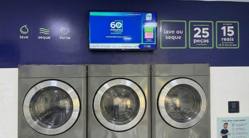 Lavanderia 60 Minutos alcança 30ª posição na ABF e projeta expansão para a Europa