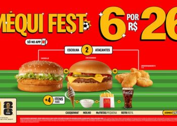 Com combos a R$ 26, Méqui Fest abre temporada de descontos no aplicativo