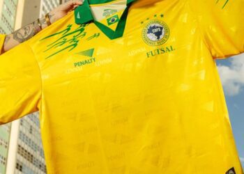 Penalty lança camisa retrô em edição limitada para celebrar mundial de futsal de 1996