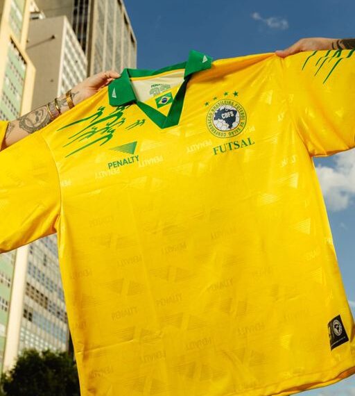 Penalty lança camisa retrô em edição limitada para celebrar mundial de futsal de 1996