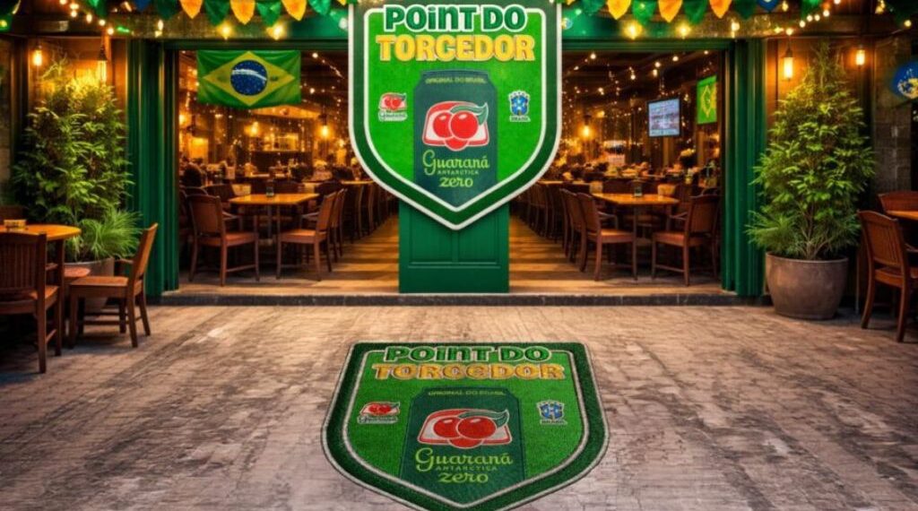 Guaraná Antarctica terá espaços com atrações para os jogos do Brasil na Copa