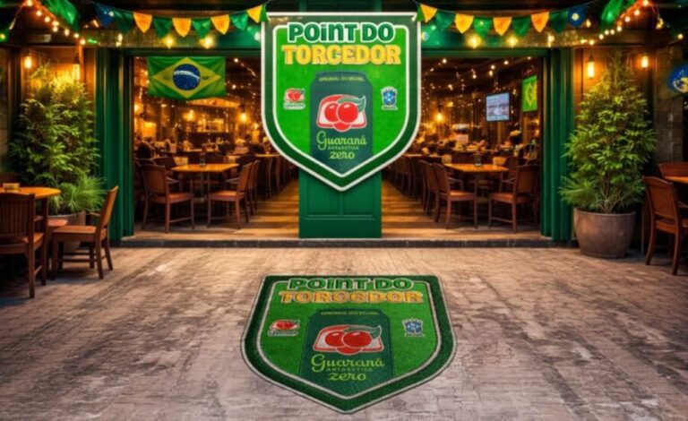Guaraná Antarctica terá espaços com atrações para os jogos do Brasil na Copa