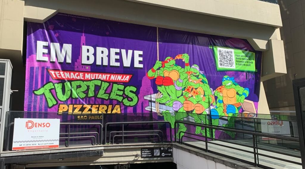 Pizzaria oficial das Tartarugas Ninja estreia no Brasil na Avenida Paulista