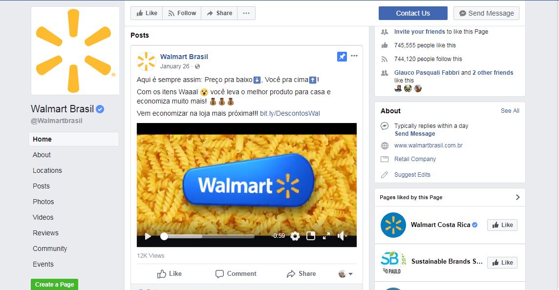 Walmart Brasil lança tabloide digital no Facebook - Mercado&Consumo