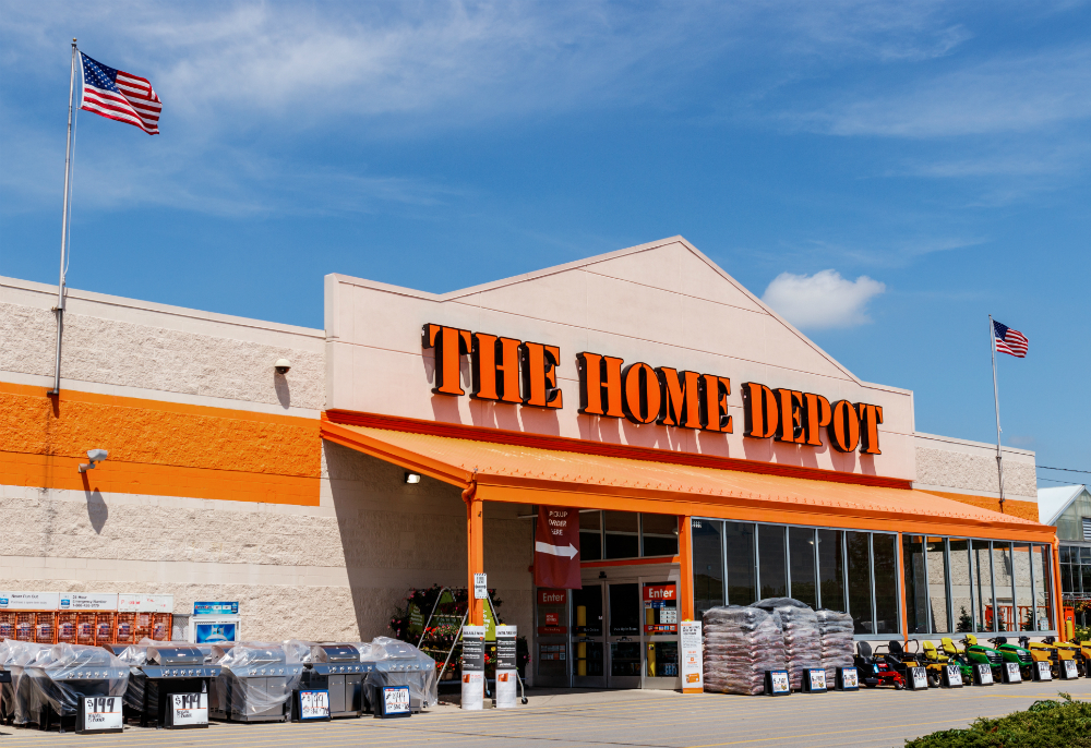 Home Depot apresenta queda nas vendas e fica abaixo das projeções