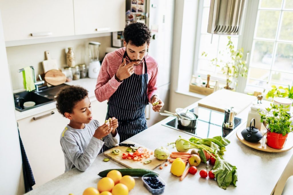 alimentaçao em casa