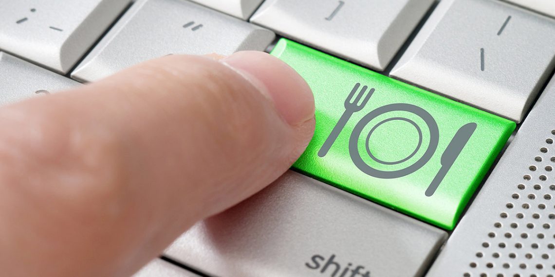 Online food ordering concept