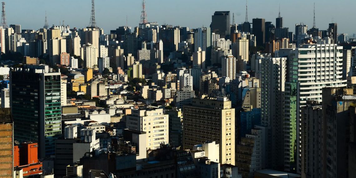 Vista do Edifício Itália, região central