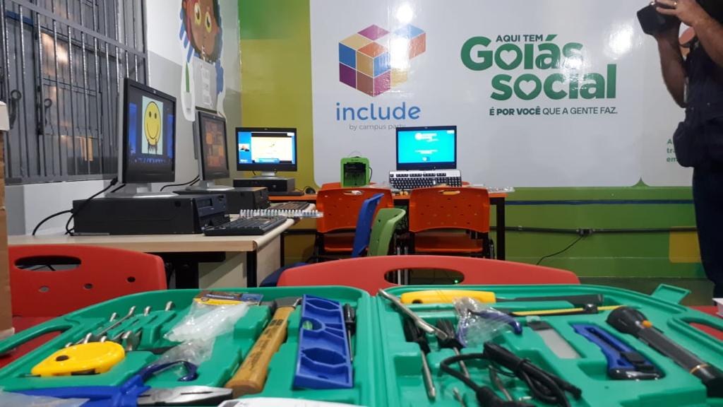 Projeto do Instituto Campus Party inaugura laboratórios para atender jovens em Goiás