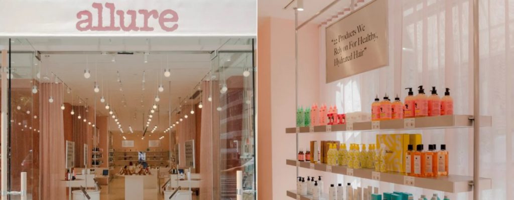 Revista feminina Allure ganha primeira loja física em Nova York