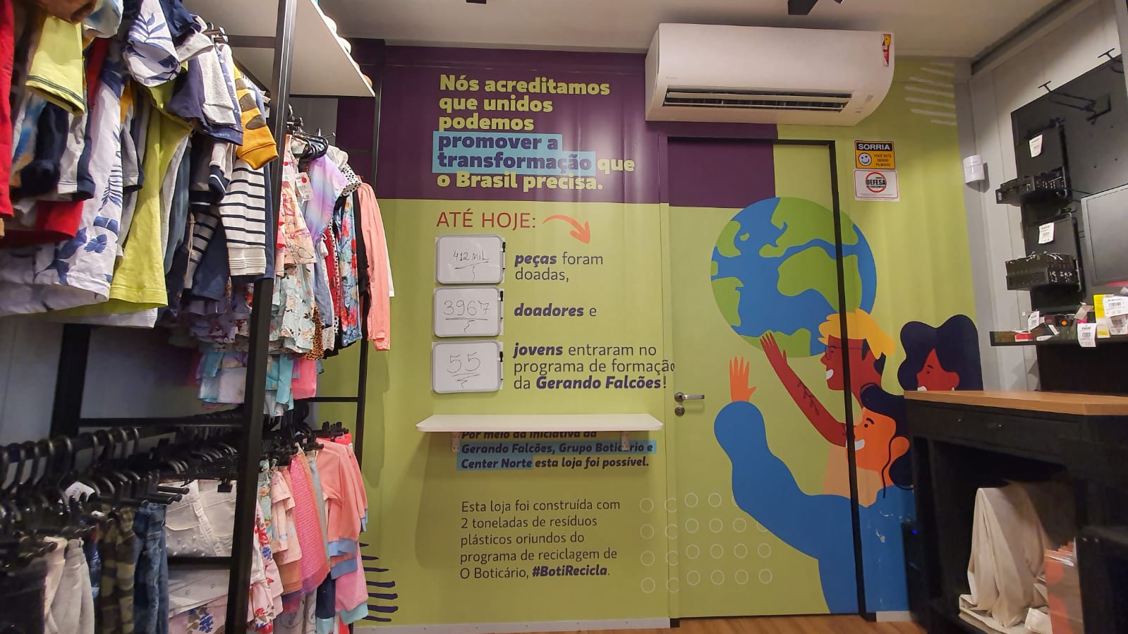 Gerando Falcões lança loja-escola com bazar em shopping de São Paulo