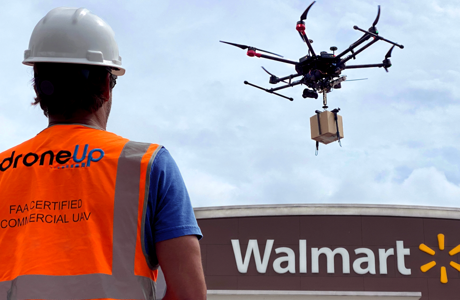 Walmart começa a fazer entregas com drones em 30 minutos nos EUA