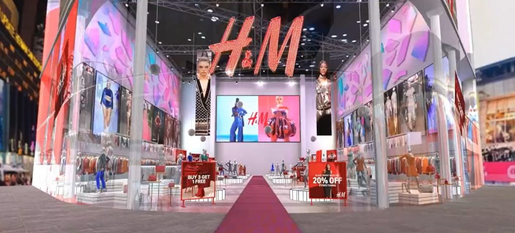 Varejista de moda sueca H&M lança loja virtual no metaverso
