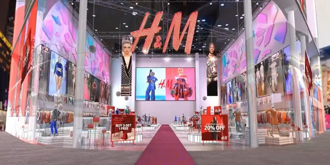 Varejista de moda sueca H&M lança loja virtual no metaverso