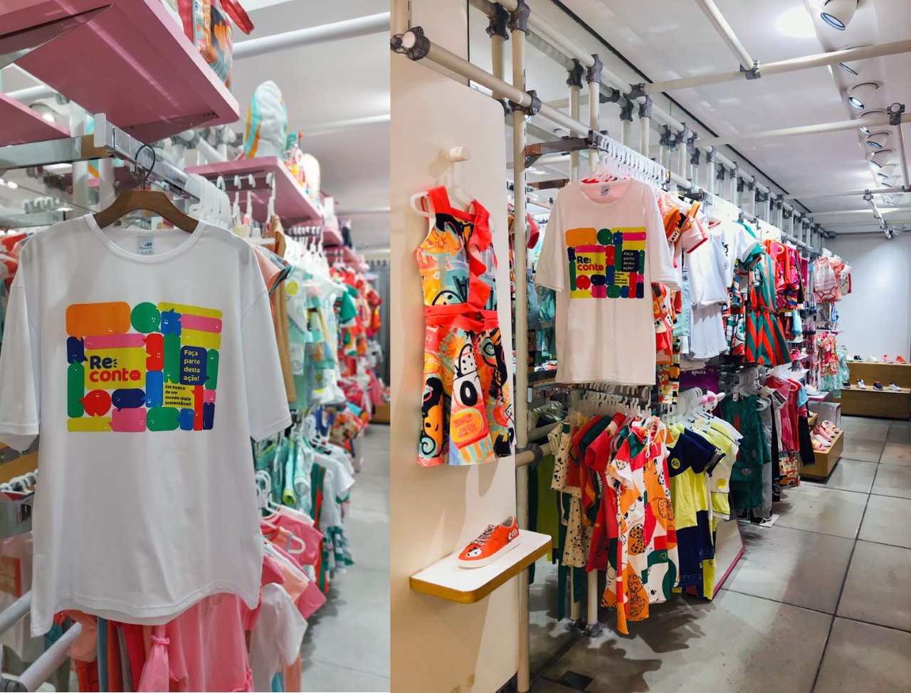 Em parceria com Enjoei, lojas de roupas infantis recebem peças usadas para venda na internet