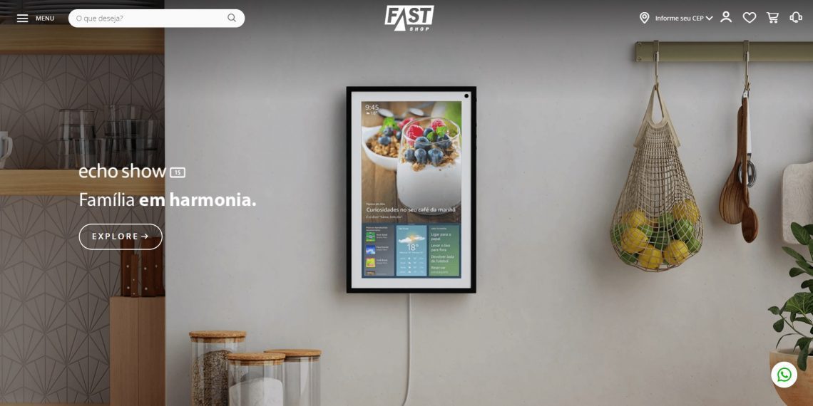 Fast Shop reformula site e espera aumentar em 15% das vendas no e-commerce