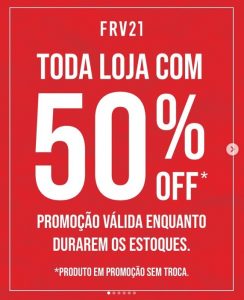 Forever 21 deve fechar todas as lojas no Brasil até domingo e faz liquidação