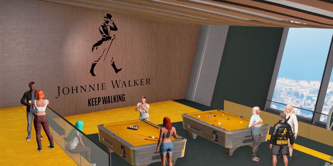 Johnnie Walker é primeira marca de uísque a estrear no metaverso no Brasil