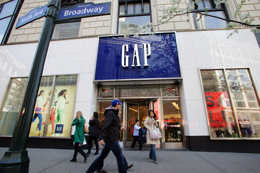 Gap cortará 500 empregos em São Francisco, NY e na Ásia
