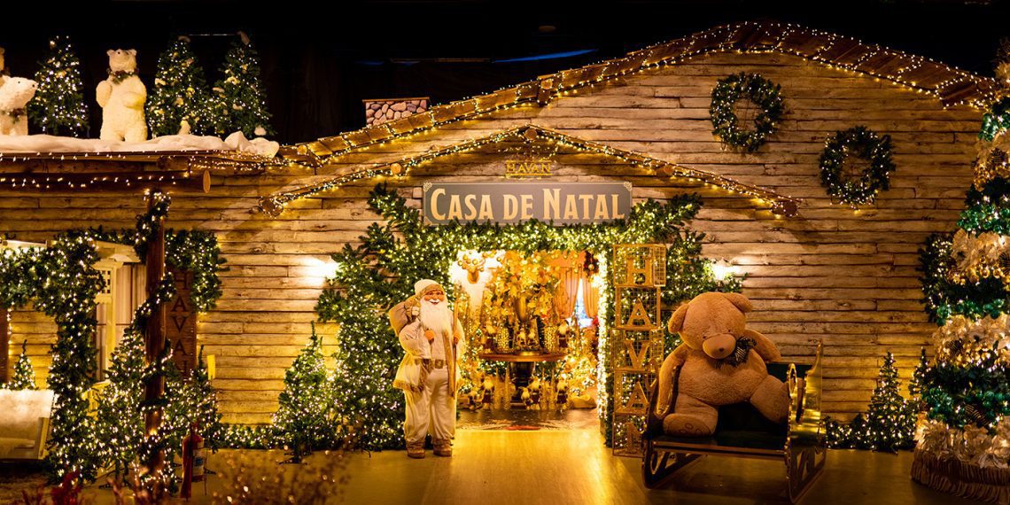 Havan inaugura Casa de Natal na loja matriz com espaços instagramaveis