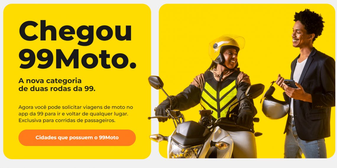 99 lança desafio no TikTok para usuários experimentarem corrida de moto