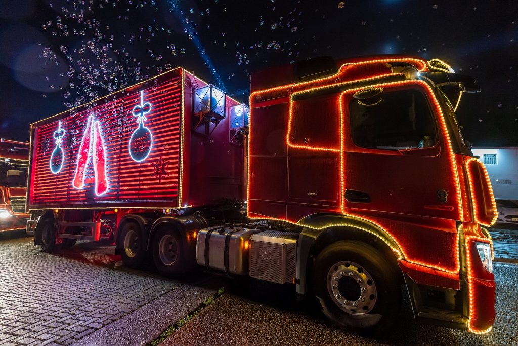 Caravanas de Natal da Coca-Cola chegam a São Paulo nesta semana