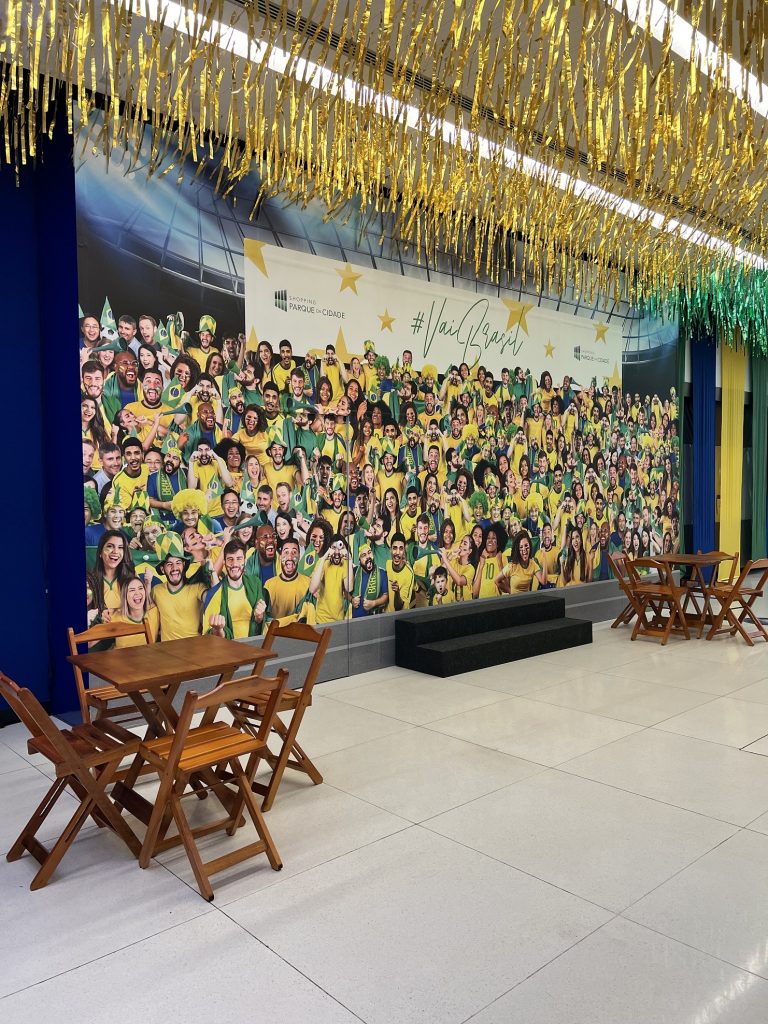 Shopping Parque da Cidade monta Vila da Copa e realiza programação especial em dias de jogos