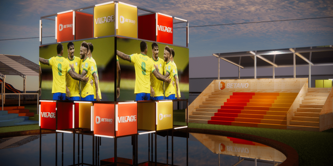 Festival Village Betano terá shows, telões e experiências durante os jogos da Copa do Mundo