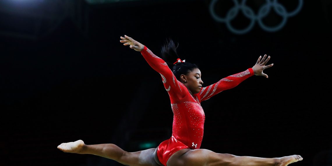 Simone Biles Simone Biles vai falar sobre "Poder, Perseverança e Paixão" na NRF 2023