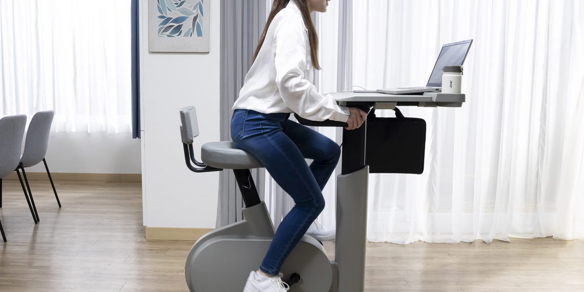 Trabalhar e pedalar ao mesmo tempo? Acer lança o eKinekt Bike Desk