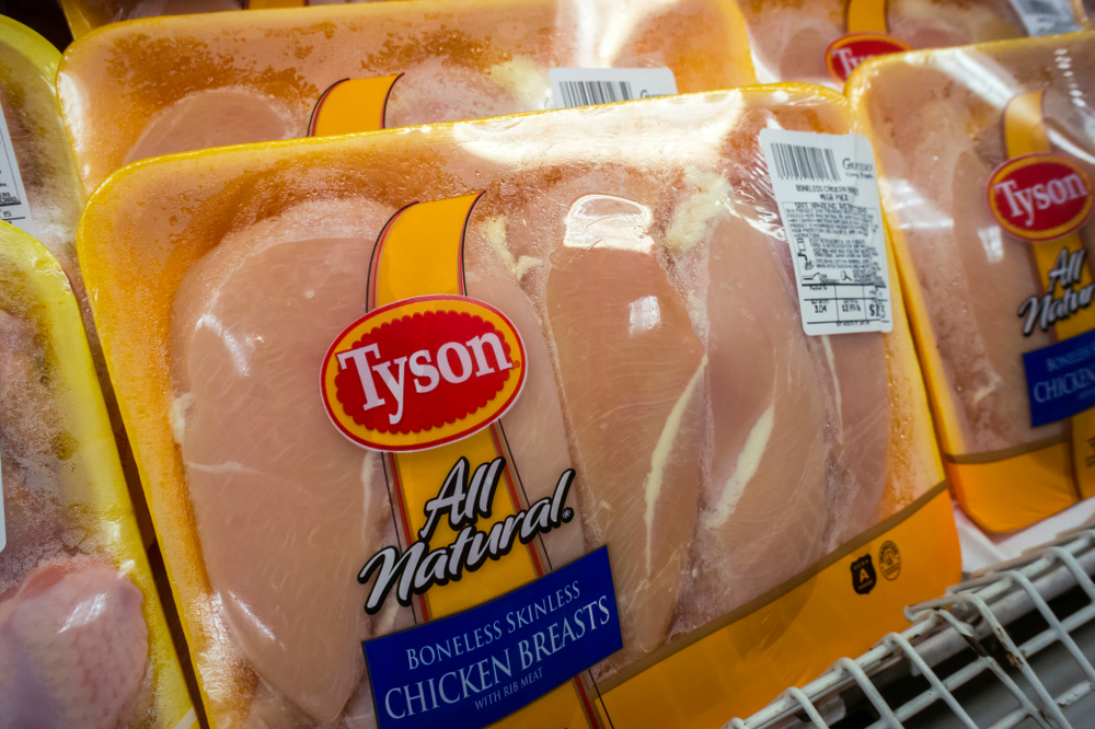 Tyson Foods reverte lucro e tem prejuízo de US$ 97 milhões no 2º trimestre fiscal de 2023