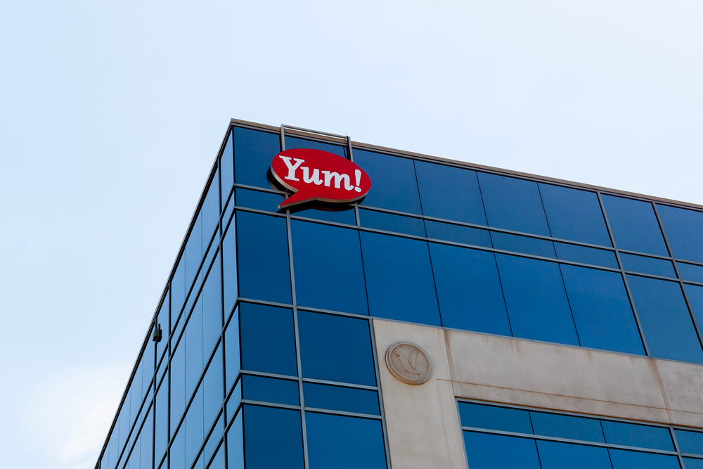 Lucro da Yum Brands cai 24,8% e atinge US$ 300 milhões no 1º trimestre