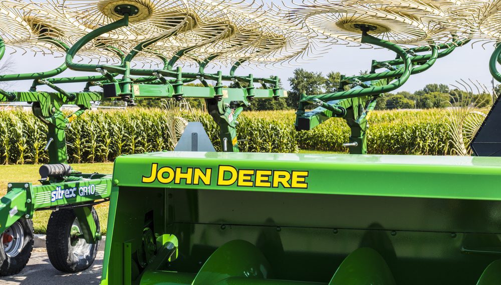 Lucro da Deere & Co sobe 36% no 2º trimestre fiscal de 2023, para US$ 2,86 bilhões