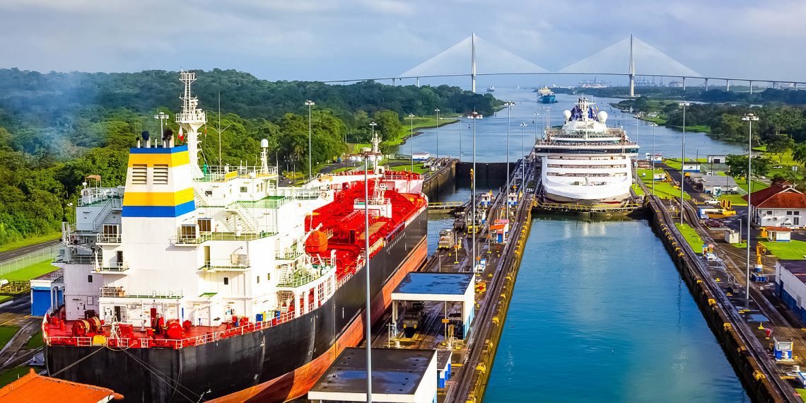 Seca no Canal do Panamá complica transporte marítimo do continente