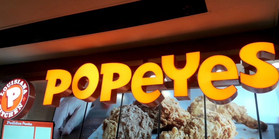 Zamp lança franquia da marca Popeyes na ABF Expo 2023