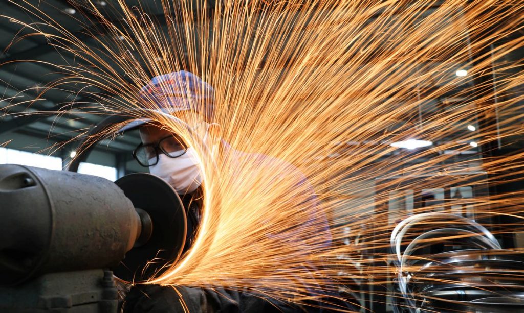 Produção industrial está 18,5% abaixo do nível recorde de maio de 2011
