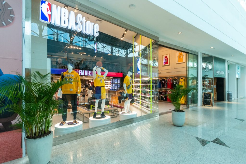 NBA inaugura 25º ponto de venda no Brasil, e o país já é o terceiro com mais lojas oficiais