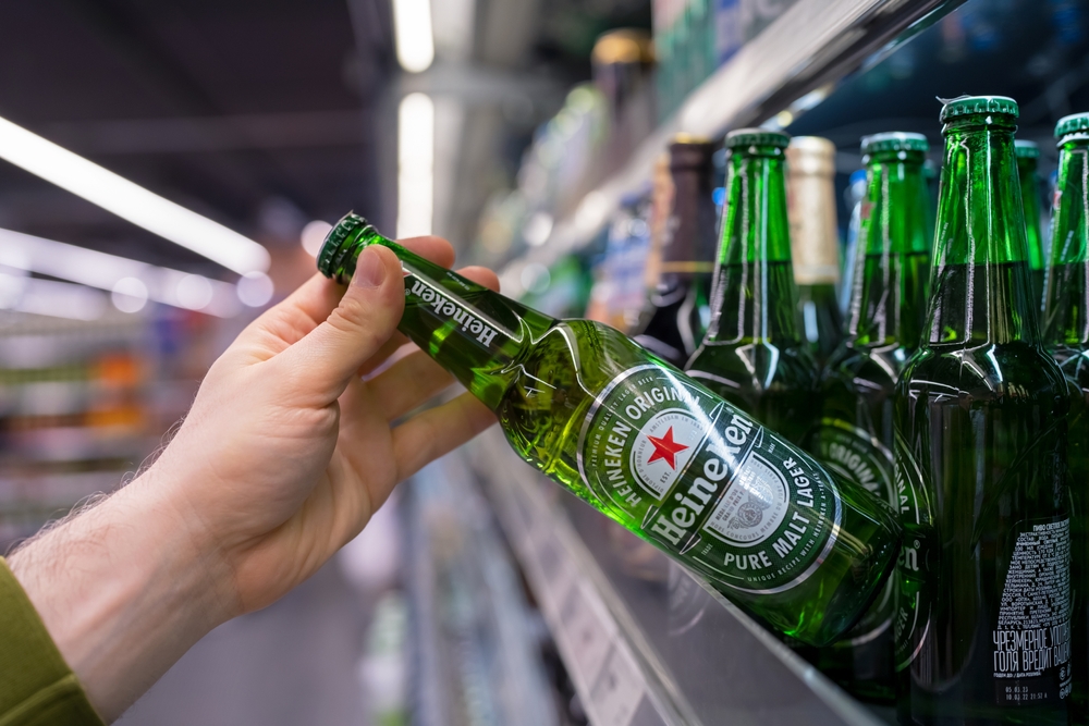 Heineken lucra menos do que o previsto no 1º semestre