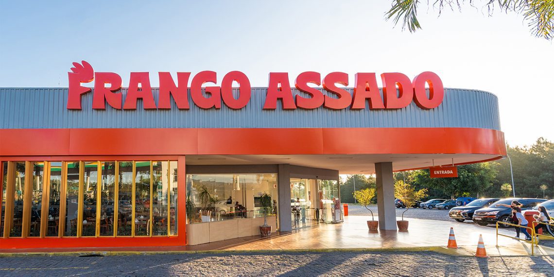 Frango Assado cresce 13,8% no segundo trimestre do ano focado em digitalização