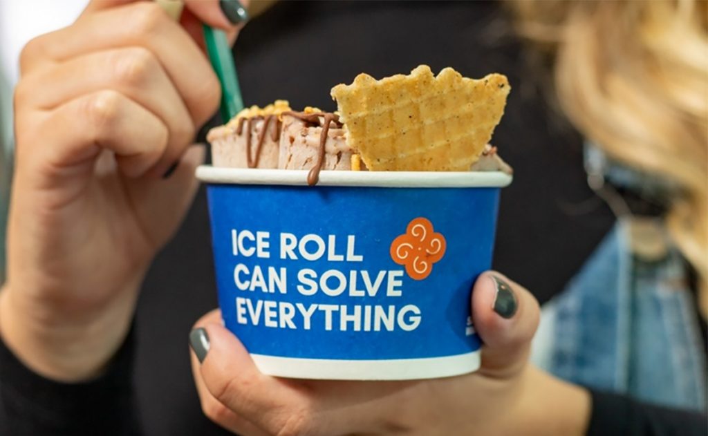 No aniversário de seis anos, Ice Cream Roll resolveu presentear a cidade onde foi fundada com nova loja que será base para expansão da rede
