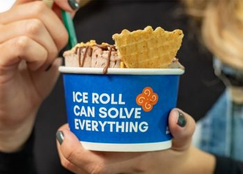 No aniversário de seis anos, Ice Cream Roll resolveu presentear a cidade onde foi fundada com nova loja que será base para expansão da rede