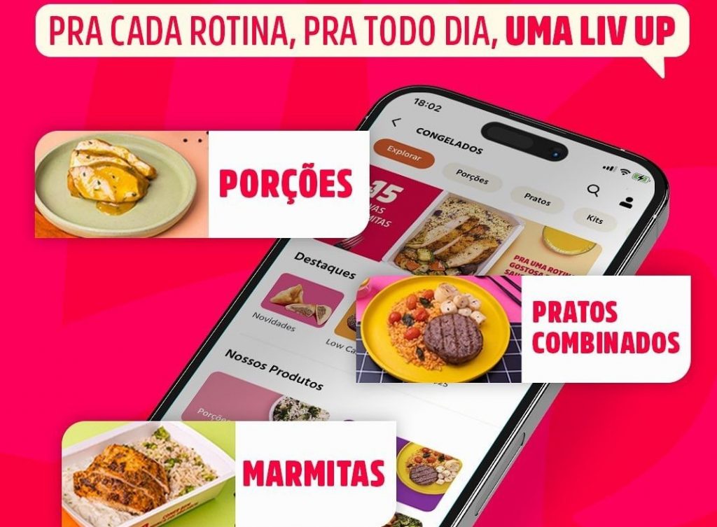 Liv Up, foodtech de alimentação, foca em expansão para varejo físico