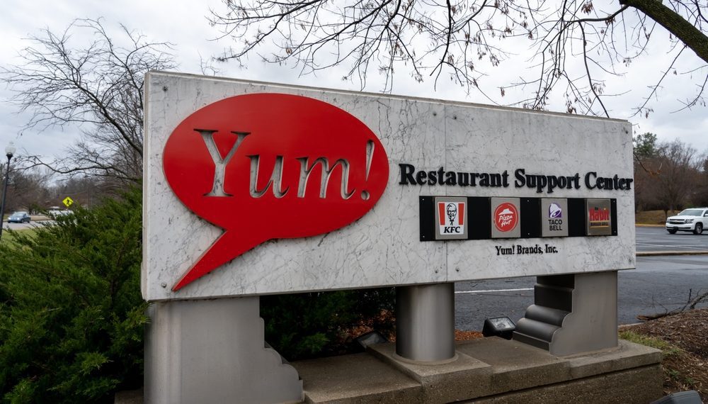 Yum Brands aumenta lucro em 86,6% para US$ 418 milhões no 2º trimestre