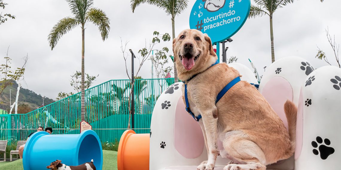 Shoppings devem atrair famílias com filhos de todos os tipos. Inclusive os de quatro patas