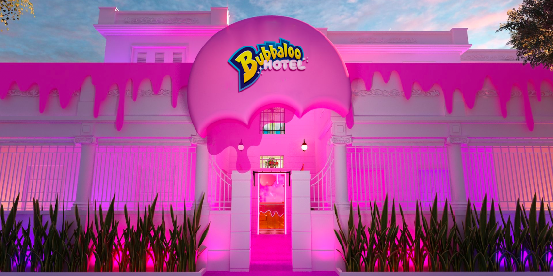 Mondelēz Brasil inaugura o Hotel Bubbaloo na Vila Mariana, em São Paulo