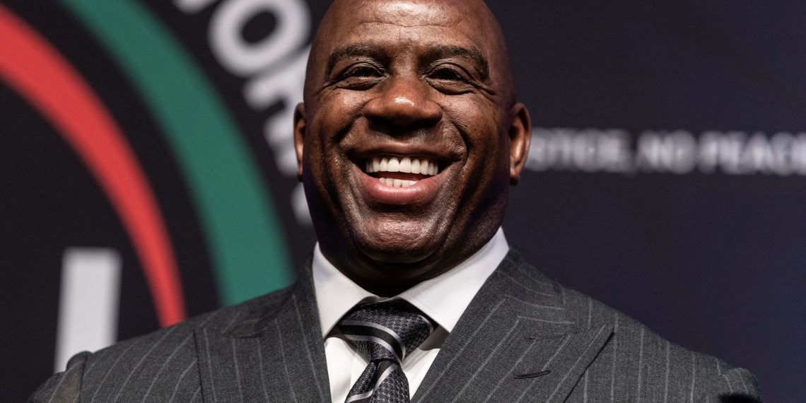 Magic Johnson, lenda do basquete e empresário, será destaque da NRF 2024