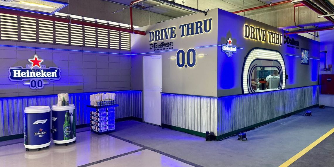 Supermercados Dalben reinaugura Drive Thru em ação conjunta com a Heineken 0.0