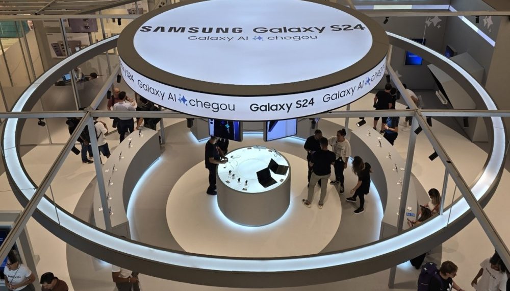 Samsung inaugura espaço imersivo em São Paulo para apresentar novo smartphone com IA