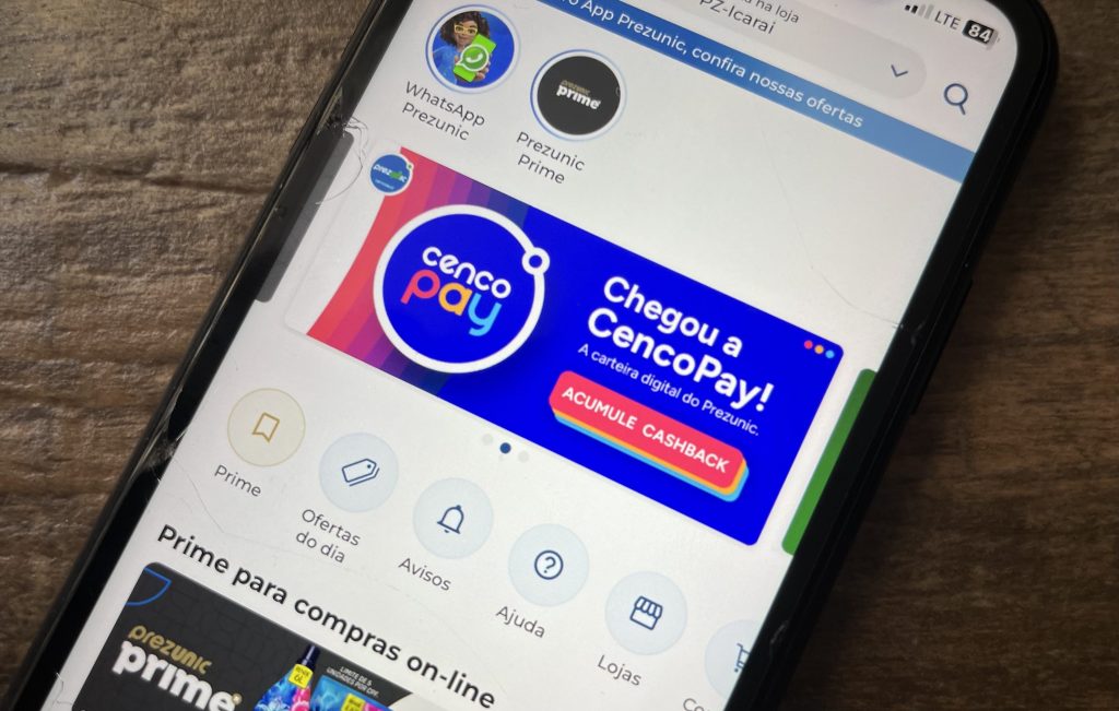 Cencosud lança carteira digital que permite acúmulo de cashback para compras na rede Prezunic