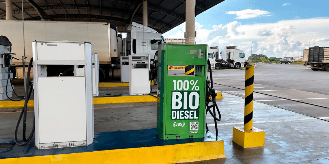 Biopower, da JBS, é 1ª empresa autorizada pela ANP a operar ponto de abastecimento de biodiesel